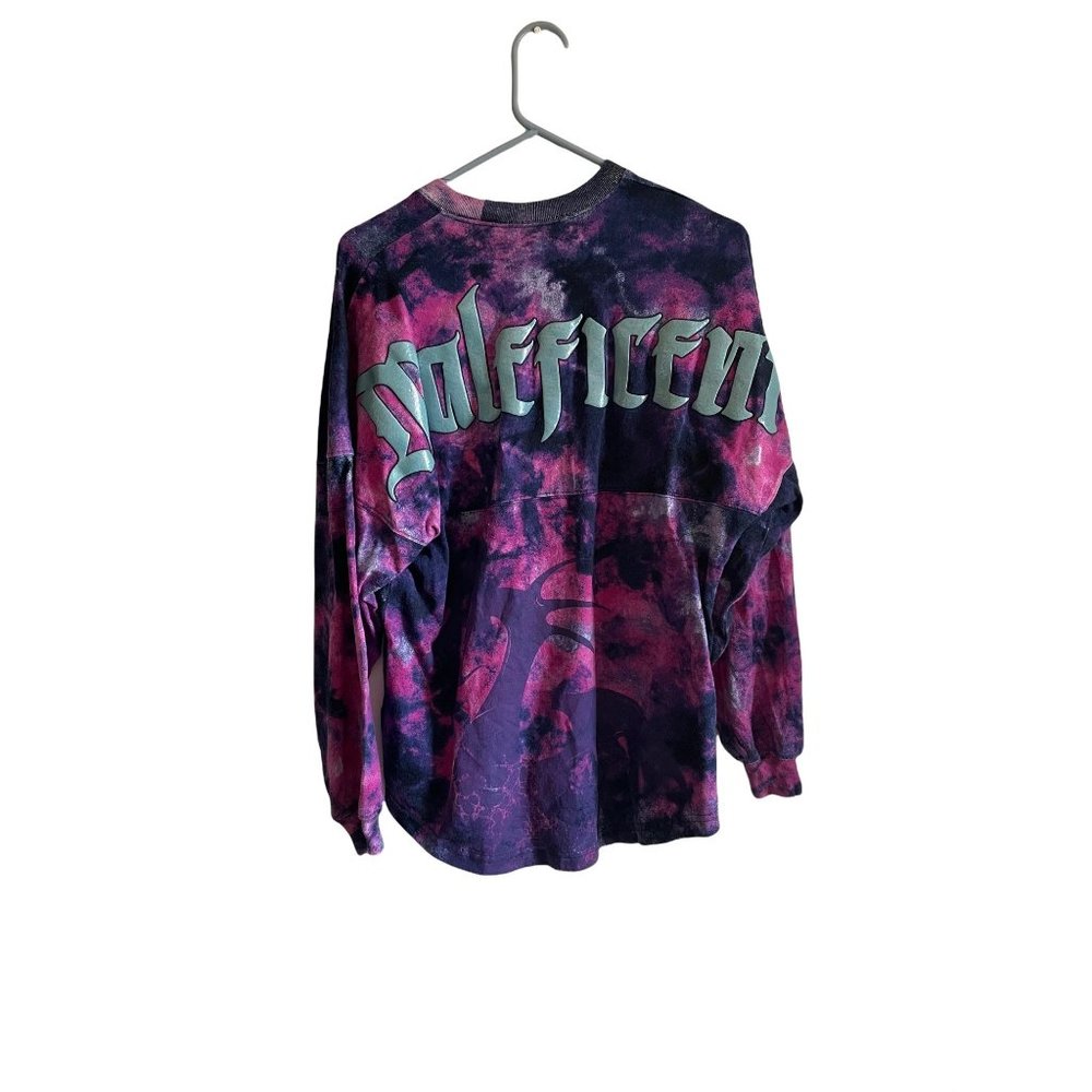 Maleficent Disney Tie Dye Women's Spirit Jersey XS Fits Oversized More L…